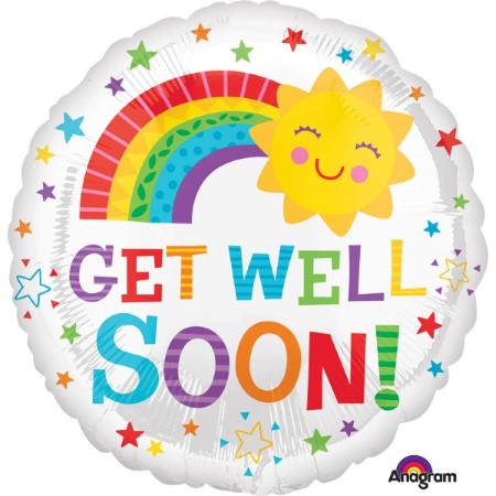 Get Well Soon Helium Balloon I My Dream Party Shop Ruislip