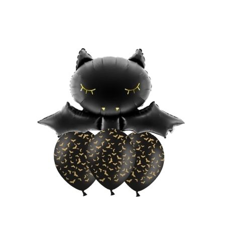 Giant Helium Inflated Bat Balloon Set I Collection Ruislip I My Dream Party Shop