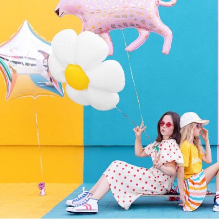 Giant Daisy Foil Balloon I Fun Supershape Balloons I My Dream Party Shop