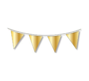 Giant Gold Foil Bunting I Gold Party Decorations I My Dream Party Shop