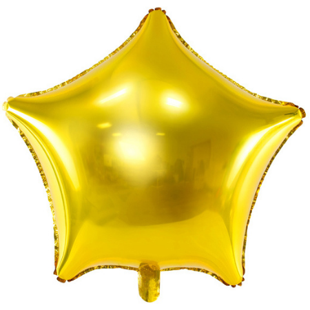 Giant Metallic Gold Star Foil Balloon I Giant Balloons I My Dream Party Shop
