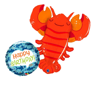 Giant Smiley Lobster Foil Balloon Sets I Helium Balloons Ruislip I My Dream Party Shop