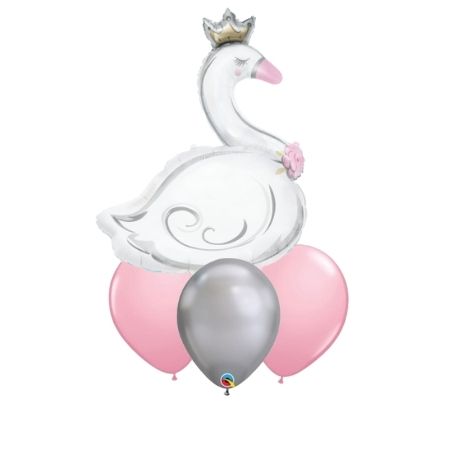 Giant Princess Swan Helium Balloons I Ballet Party Balloons I My Dream Party Shop