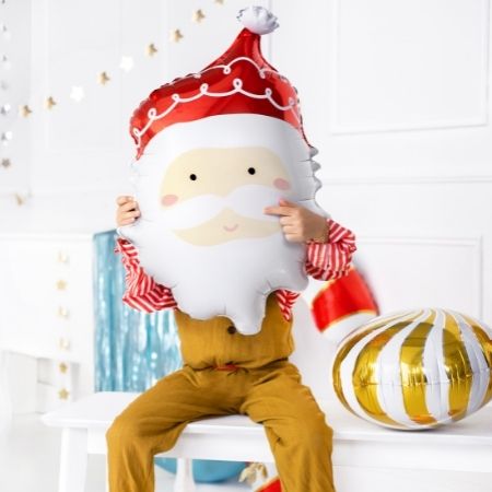Giant Father Christmas Foil Balloon I Christmas Balloons I My Dream Party Shop