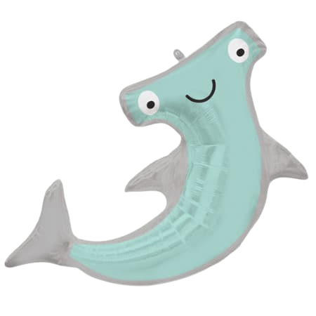 Giant Smiley Hammerhead Foil Balloons I Helium Balloons I My Dream Party Shop
