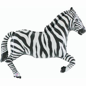 Giant Helium Zebra Balloon I Balloons for Collection Ruislip I My Dream Party Shop