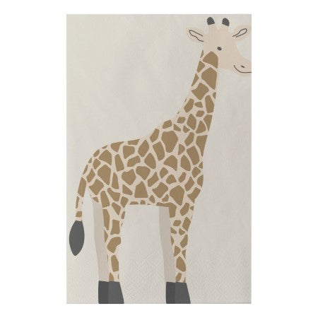 Giraffe Party Napkins I Jungle Party Supplies I My Dream Party Shop UK