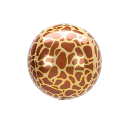 Giraffe Print Orbz Helium Balloons I Balloons for Collection Ruislip I My Dream Party Shop