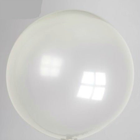 Large Round Clear 24 Inch Balloon I Giant Latex Balloons I My Dream Party Shop UK