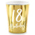 Gold 18th Birthday Cups I 18th Birthday Party Supplies I My Dream Party Shop UK