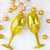 Gold Champagne Glass Balloon I Celebration Balloons I My Dream Party Shop