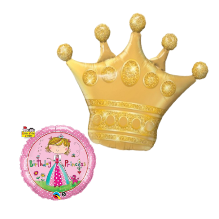 Princess Foil Helium Balloons Ruislip I My Dream Party Shop
