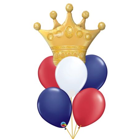 Gold Crown Helium Balloons I Royal Celebration Balloons Ruislip I My Dream Party Shop