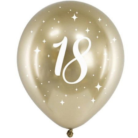 White Gold 18 Helium Balloons I Collection Ruislip I My Dream Party Shop
