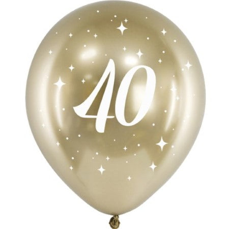 White Gold 40 Helium Balloons I Collection Ruislip I My Dream Party Shop