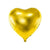 Metallic Foil Gold Heart Balloon I Valentines's Party Balloons I My Dream Party Shop I UK