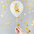 Gold Mini Confetti Balloon Wands I Gold Cake Accessories I My Dream Party Shop