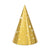 Gold Star Party Hats I Gold Party Supplies I My Dream Party Shop UK