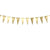 Mini Gold Bunting I Gold Decorations and Garlands I My Dream Party Shop I UK