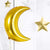 Metallic Gold Moon Balloon I Moon Decorations and Tableware I UK