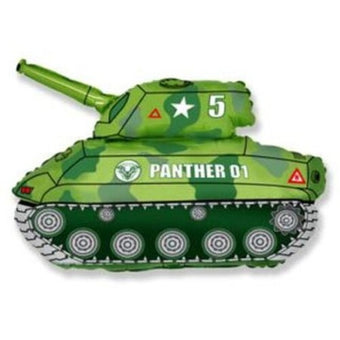 Army Tank Supershape Balloon I Army Party Supplies I My Dream Party Shop