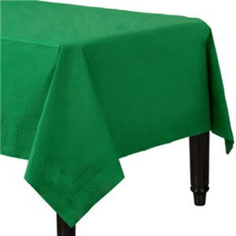 Bottle Green Table Cover I Green Party Tableware I My Dream Party Shop I UK