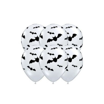 Halloween Bats Clear Balloons I Halloween Party Supplies I My Dream Party Shop