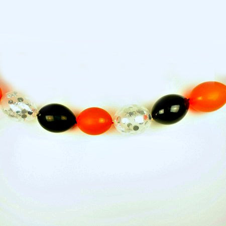 Halloween Orange and Black Mini Linking Balloon Garland Kit I My Dream Party Shop I UK