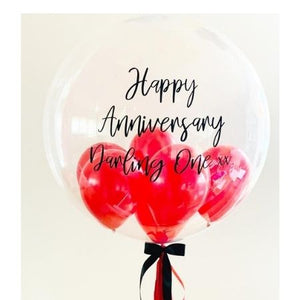 Personalised Anniversary Bubble Balloon I Ruislip I My Dream Party Shop