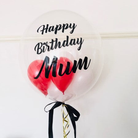 Personalised Bubble Balloon and Matching Balloon Bouquet I Collection Ruislip I My Dream Party Shop