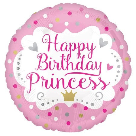 Birthday Princess Helium Balloon for Collection Ruislip I My Dream Party Shop