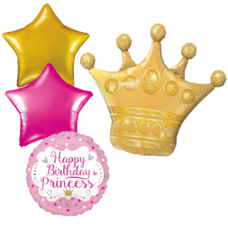 Princess Foil Helium Balloons Ruislip I My Dream Party Shop