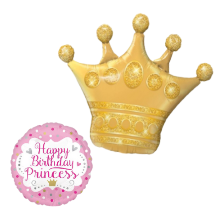 Princess Foil Helium Balloons Ruislip I My Dream Party Shop