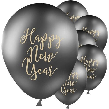 Happy New Year Balloons I New Year&#39;s Eve Party Decorations I My Dream Party Shop UK