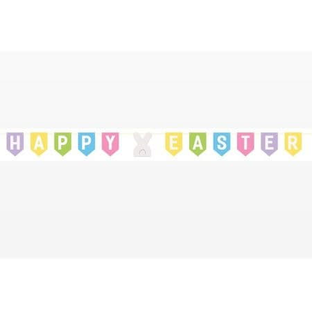 Happy Easter Pastel Bunting I Easter Party Decorations I My Dream Party Shop UK