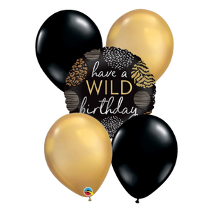 Wild Birthday Helium Balloon Set I Helium Balloons for Collection Ruislip I My Dream Party Shop