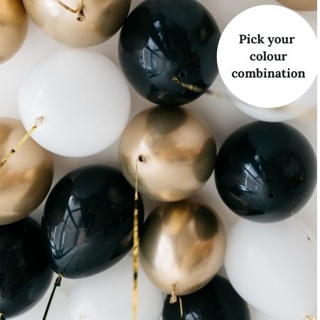 Helium Inflated Ceiling Balloons for Collection Ruislip I My Dream Party Shop