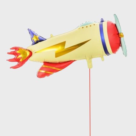 Retro Helium Airplane Balloon I Children's Helium Balloons Collection Ruislip I My Dream Party Shop 