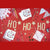 Gold Ho Ho Ho Christmas Garland I Gold Decorations and Garlands I UK