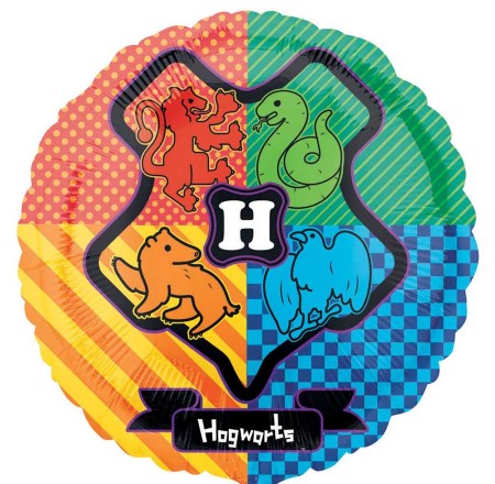 Hogwarts Shield Round Foil Balloon I Harry Potter Party Supplies I My Dream Party Shop