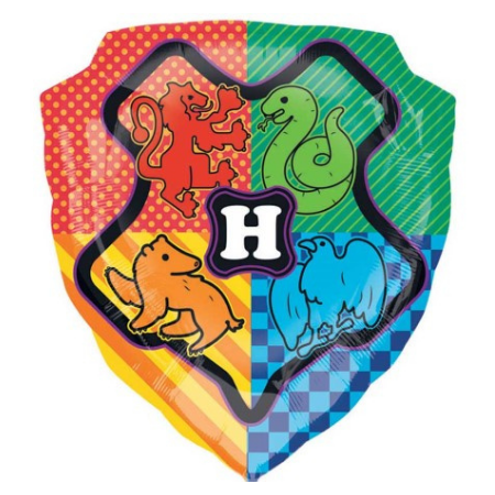 Hogwarts Supershape Shield Foil Balloon I Harry Potter Party Supplies I My Dream Party Shop