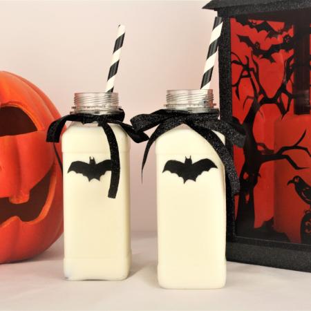 Halloween Party Sweet Little Mini Milk Bottle I Halloween Party Accessories I UK