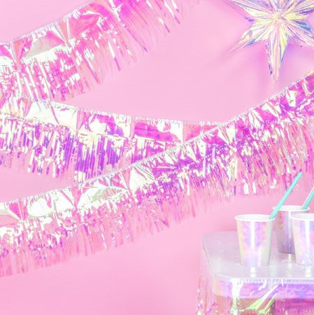 Iridescent Party Curtain I Iridescent Party Decorations I My Dream Party Shop I UK