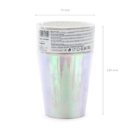 Iridescent Party Cups I Modern Party Cups I My Dream Party Shop I UK