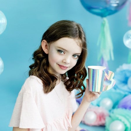 Iridescent Mermaid Cups I Iridescent Mermaid Party Tableware I My Dream Party Shop UK
