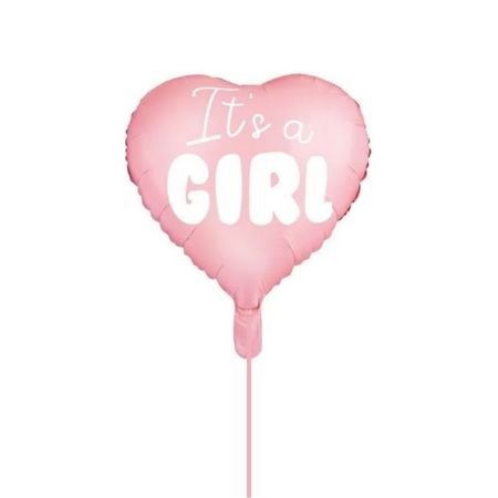 Its'a Girl Helium Heart Balloon I Baby Shower Balloons I My Dream Party Shop Ruislip