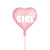 Its'a Girl Helium Heart Balloon I Baby Shower Balloons I My Dream Party Shop Ruislip