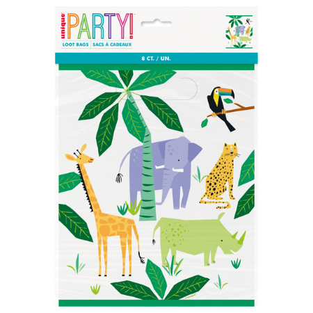 Animal Safari Party Loot Bags I Jungle Party Supplies I My Dream Party Shop UK