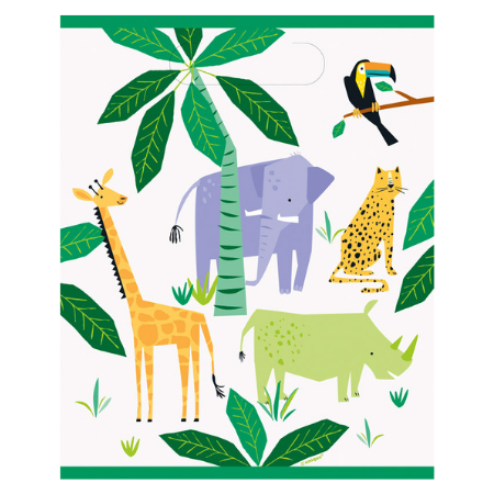 Animal Safari Party Loot Bags I Jungle Party Decorations I My Dream Party Shop UK