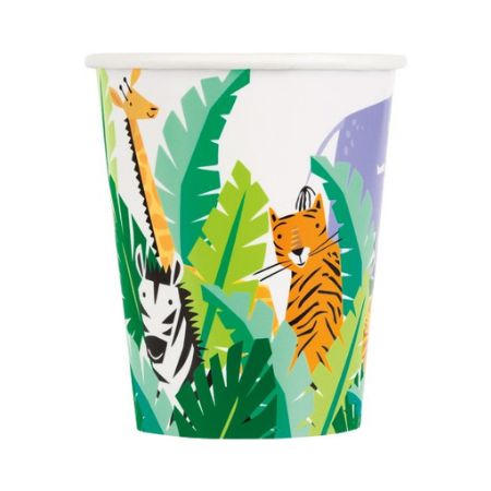 Animal Safari Cups I Jungle Party Tableware I My Dream Party Shop